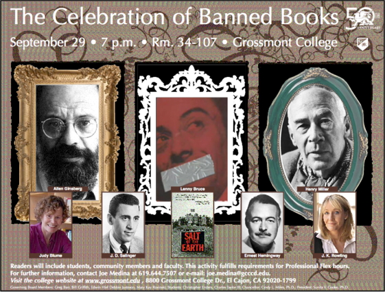 2011 Banned Books Reading poster
