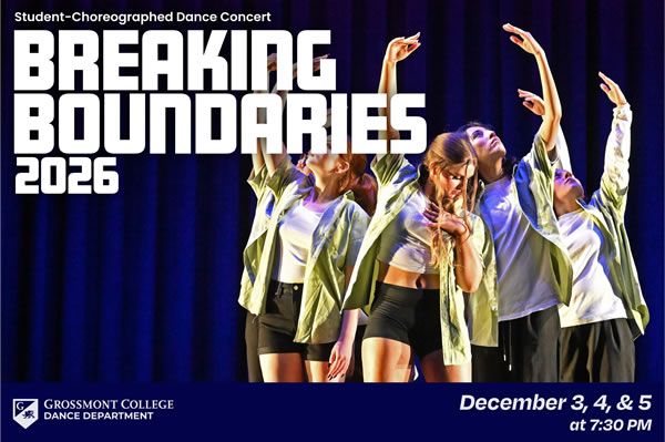 Fall 2026 - Breaking Boundaries - Dance Concert