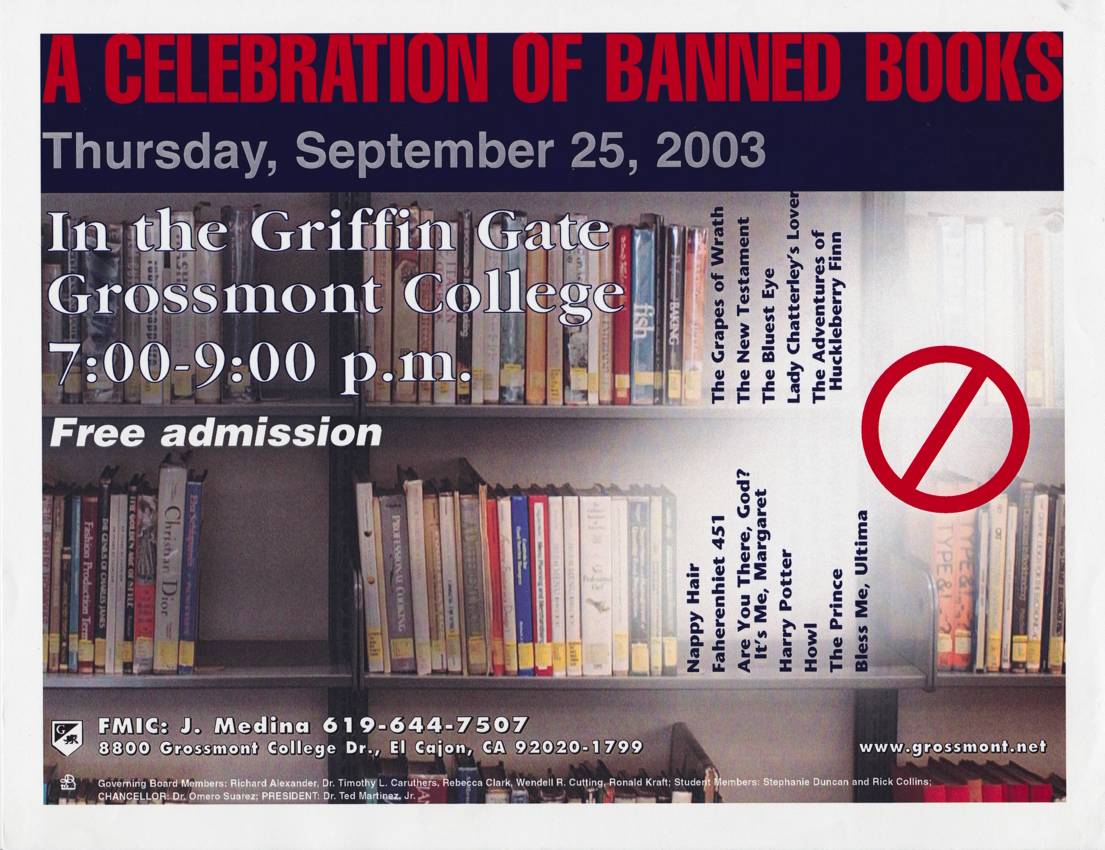 2003 Banned Books poster
