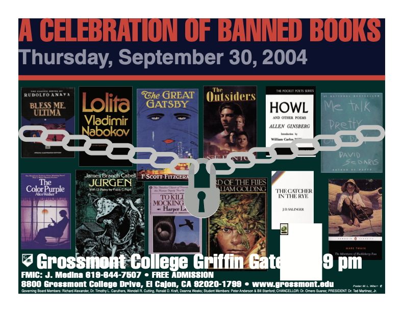 2004 Banned Books poster