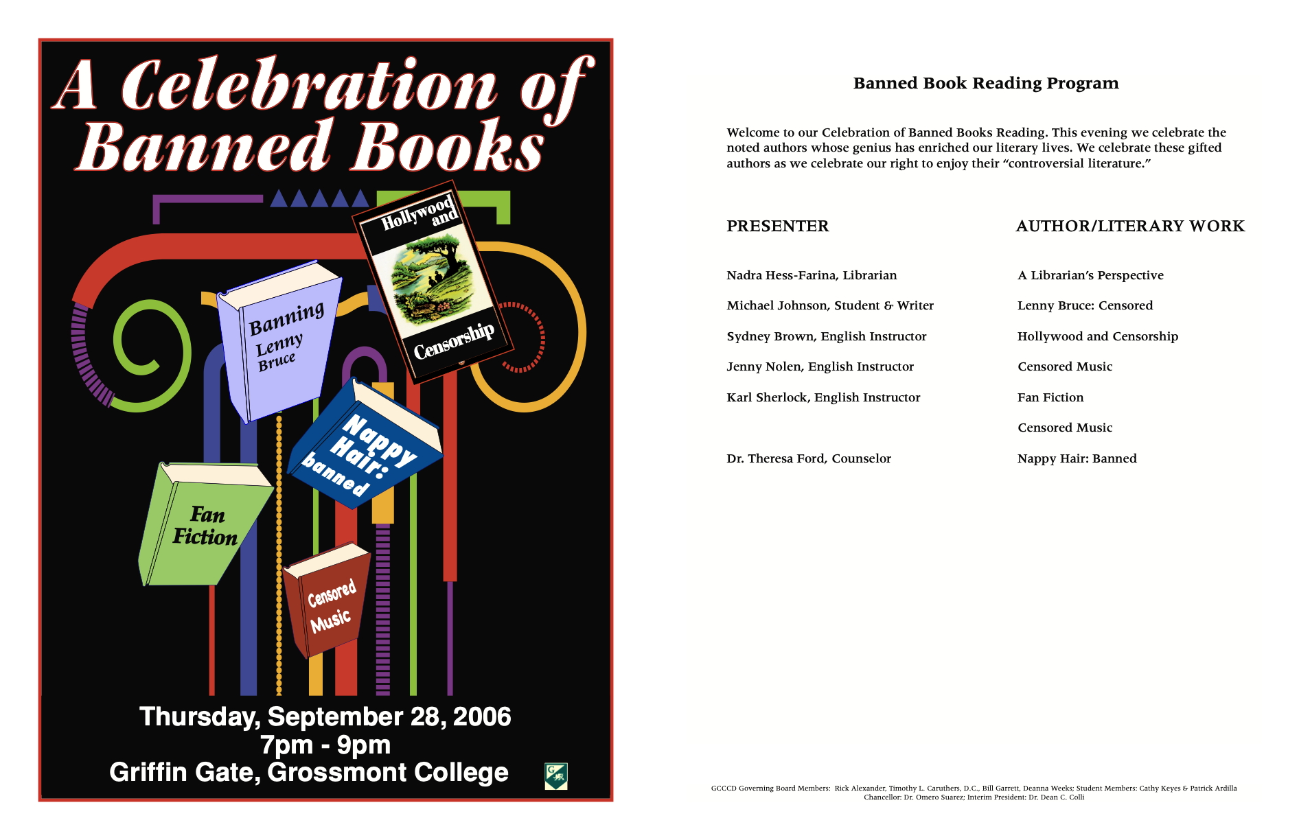 2006 Banned Books program