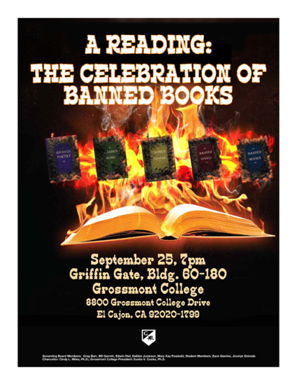 2014 Celebration of Banned Books poster