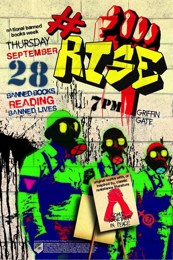 Banned Books/Lives #Rise poster B
