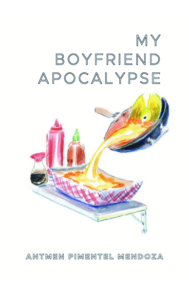 book cover food on white background