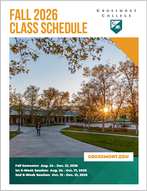 Fall 2026 - Class Schedule