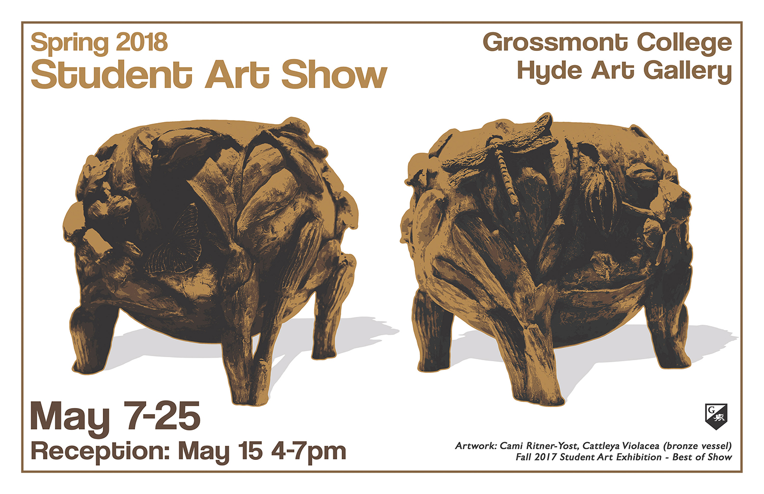 Spring 2018 Student Art Exhibition Poster