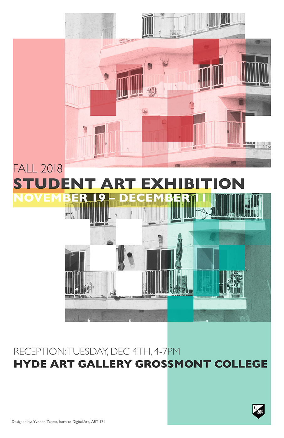 Student Art Exhibition Poster 1