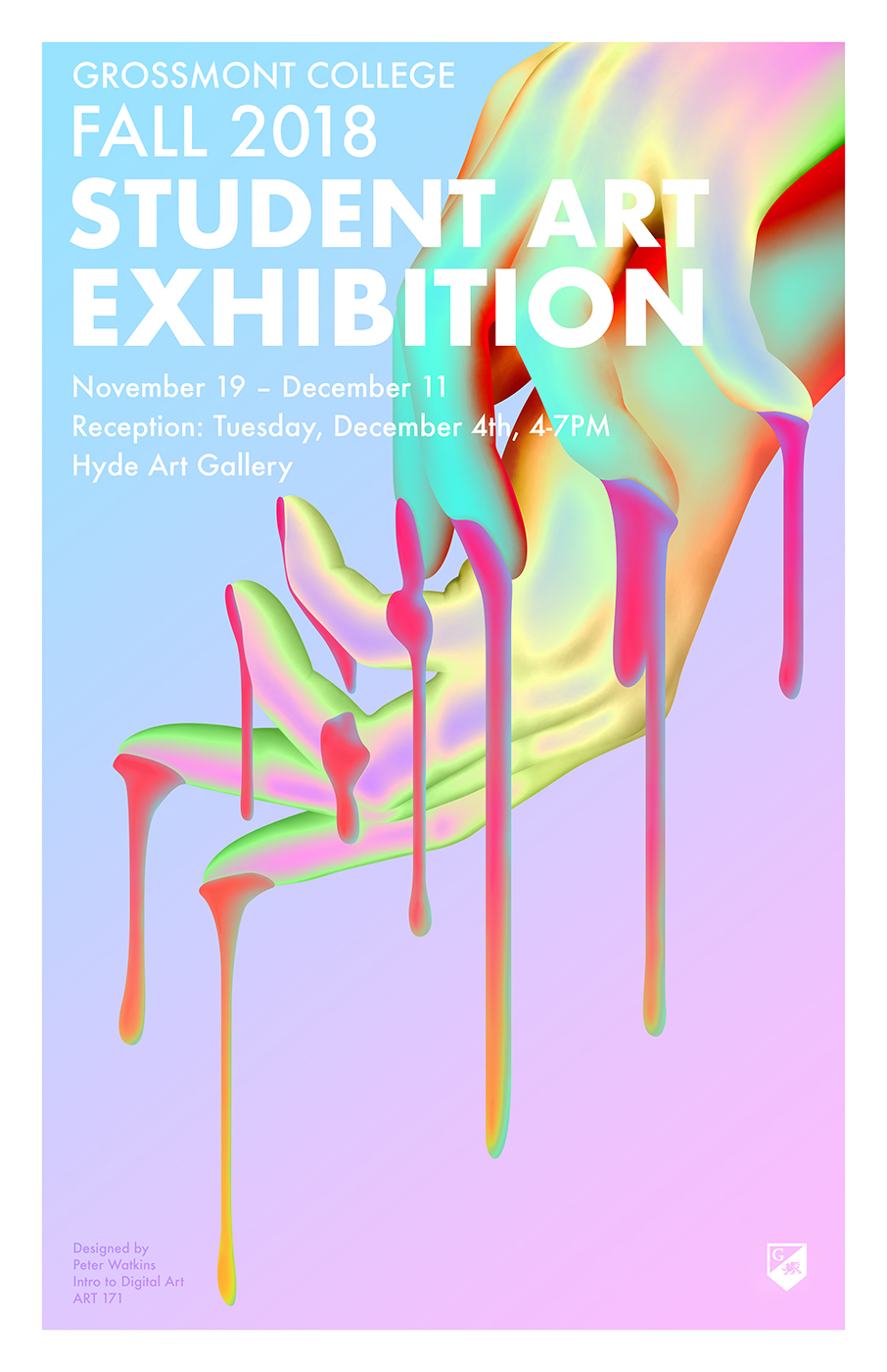 Student Art Exhibition Poster 2