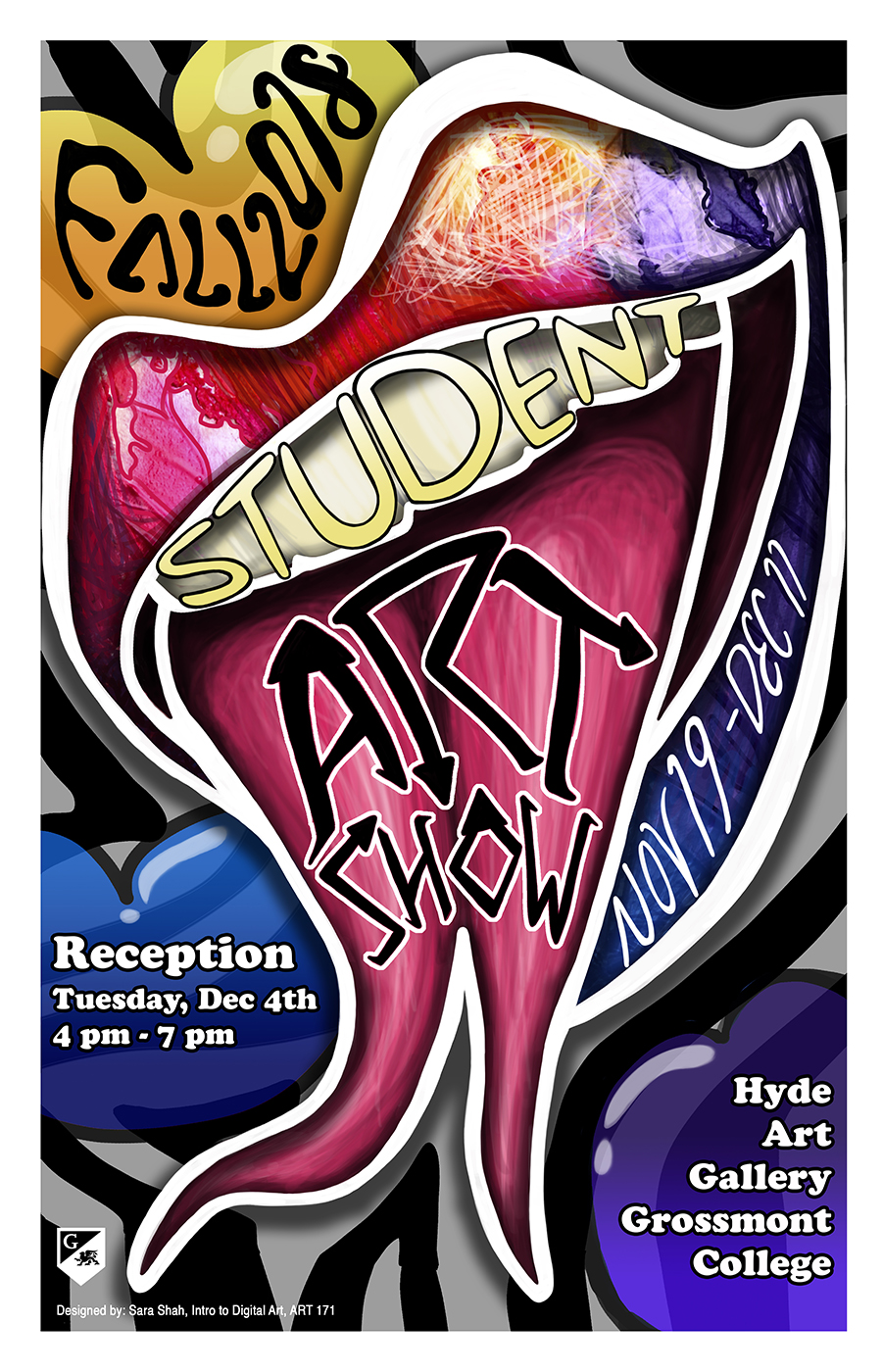 Student Art Exhibition Poster 5