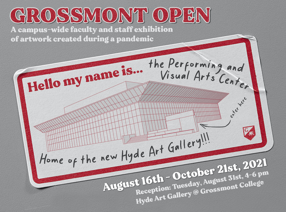 Grossmont Open exhibition poster