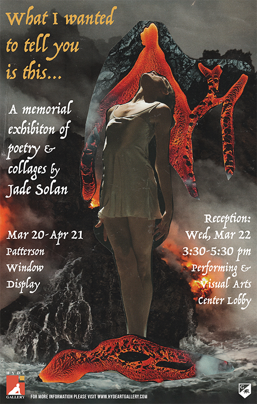 "Jade Solan" Exhibition Poster