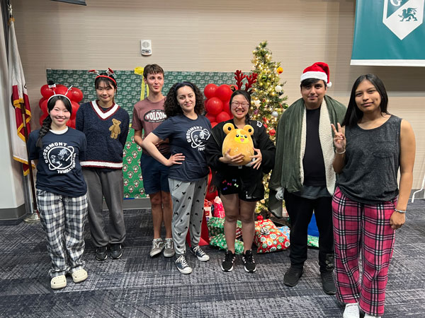 group of students who are international club officers