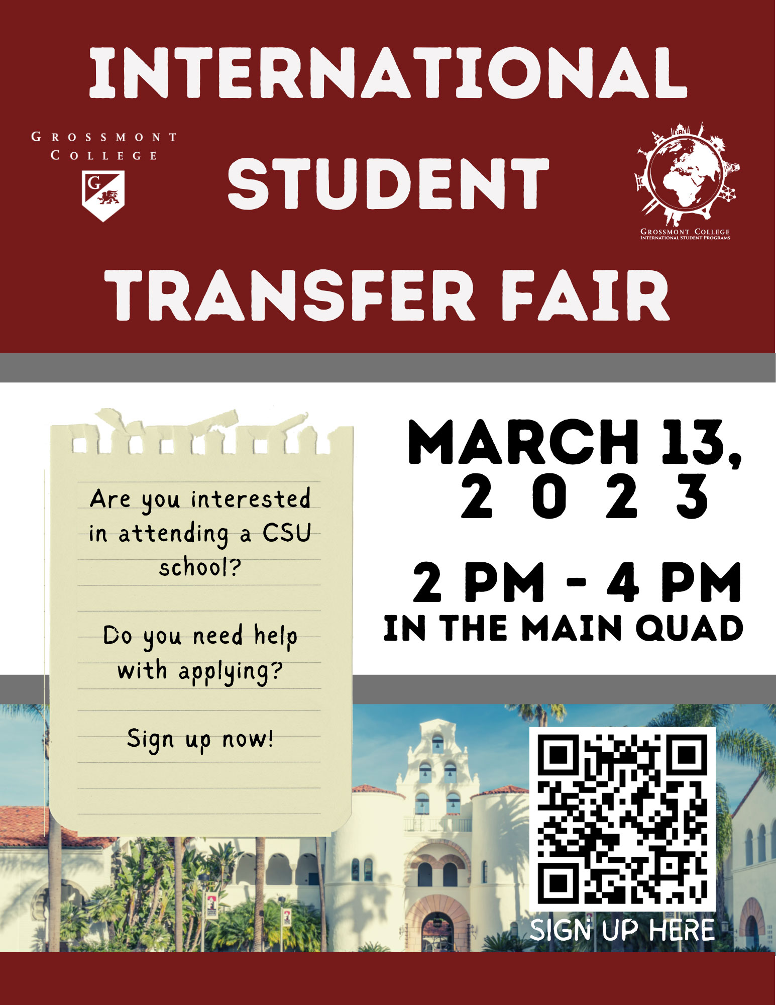 International Transfer Fair March 2, 2023