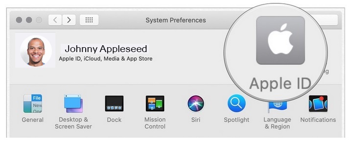 Apple ID on Mac